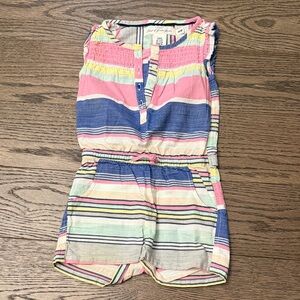 EUC Colorful Striped Kids Romper